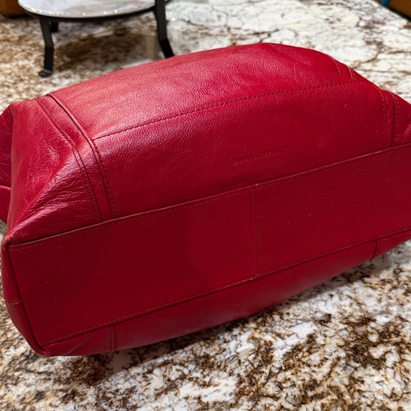 Banana Republic Vibrant Red Tote Bag - Picture 3 of 10